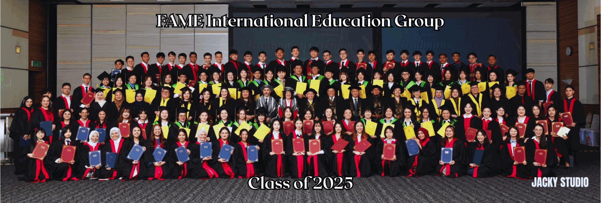 fame, fame college, graduation, college, kuching