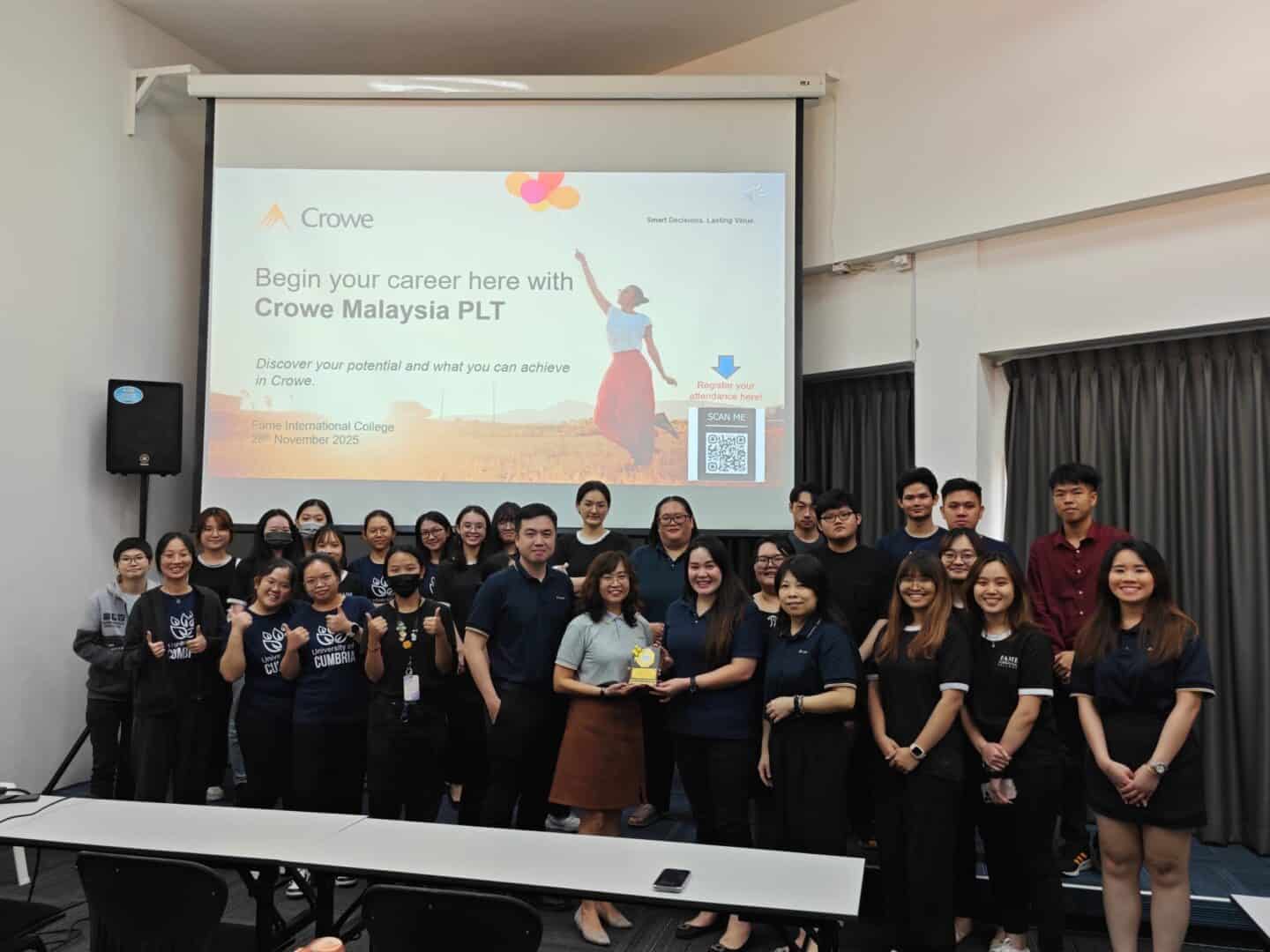 fame, crowe, kuching, accountant, student