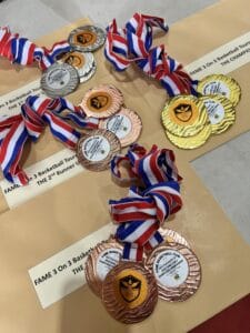 FAME Basketball Medal