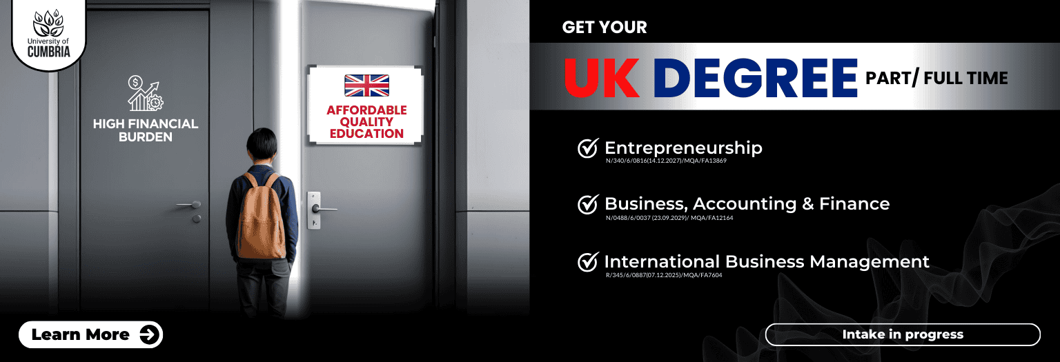 Looking for a UK Degree without the high financial burden?