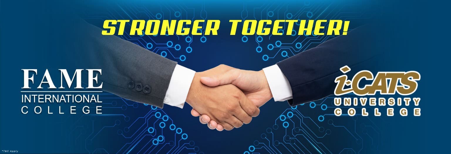 Build Your Tech Foundation at FAME, Graduate at i-CATS!