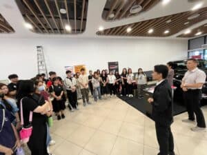 fame international college, farley kuching, educational visit, retail industry exposure, student learning experience,kuching college