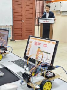 fame international college, politeknik kuching sarawak, inokode teacher program 2026, arduino uno workshop, stem education, digital innovation, sarawak education, teacher development program, technology workshop